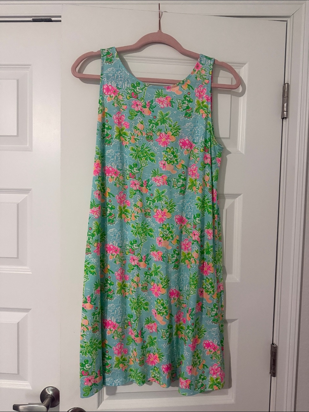 Lilly Pulitzer Disney Floral Sleeveless Dress